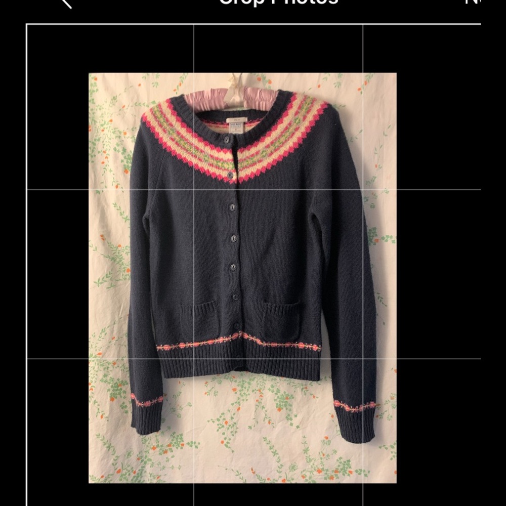 Tiny fit old navy cardigan